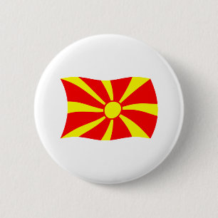 Macedonia Flag Button