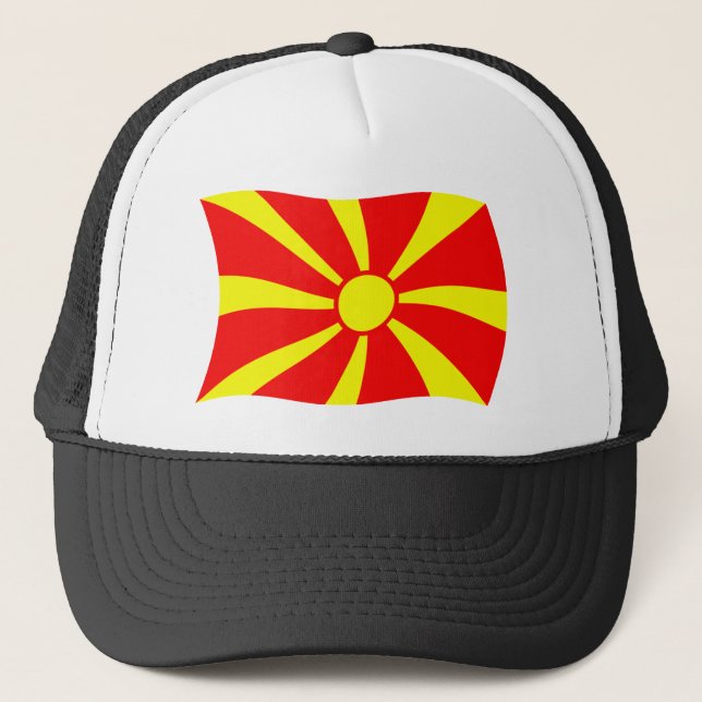 Macedonia Flag Hat (Front)
