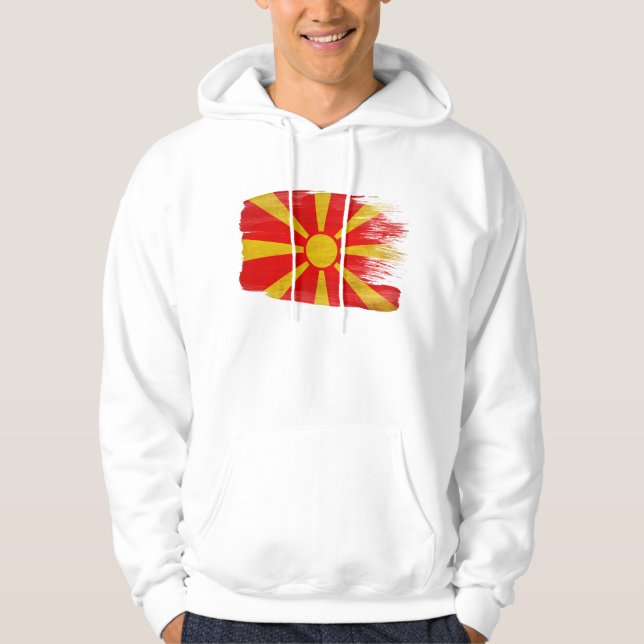 Macedonia Flag Hoodie (Front)