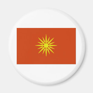 Macedonia Flag Magnet