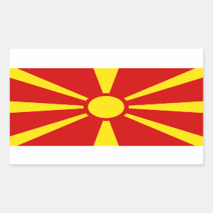 Macedonia Flag Sticker