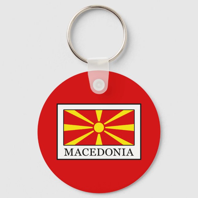 Macedonia Keychain (Front)