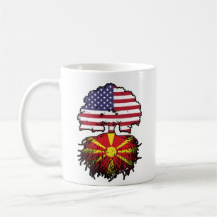 Macedonia Macedonian American USA United States Coffee Mug