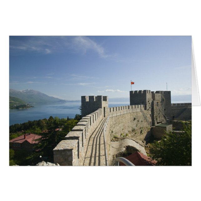 MACEDONIA, Ohrid. Car Samoil's Castle - Castle (Front Horizontal)