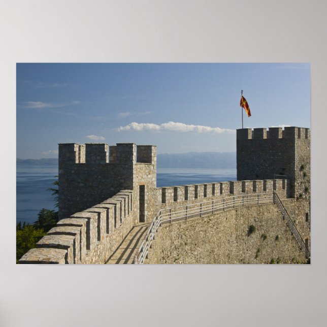 MACEDONIA, Ohrid. Car Samoil's Castle - Castle 2 Poster (Front)