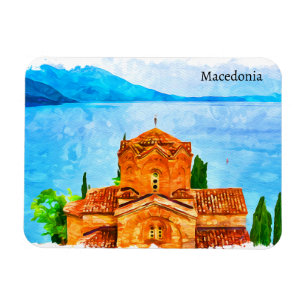 Macedonia Panorama Travel Magnet