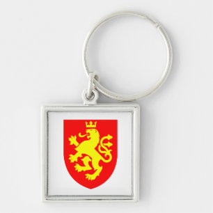 Macedonian lion keychain