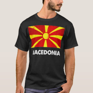 Macedonian Macedonia Flag T-Shirt