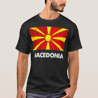 Macedonian Macedonia Flag T-Shirt