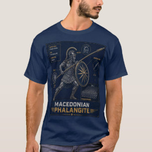 Macedonian Phalangite Blueprint T-Shirt