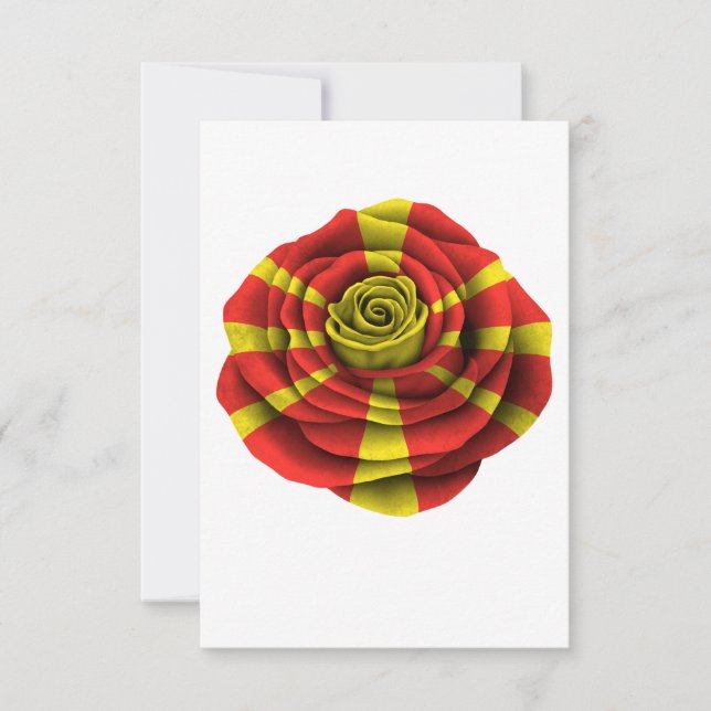 Macedonian Rose Flag (Front)