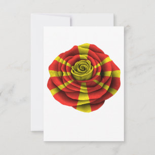Macedonian Rose Flag