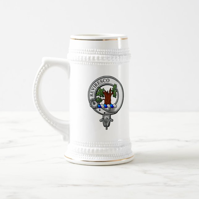 MacEwen Crest Badge Beer Stein (Left)