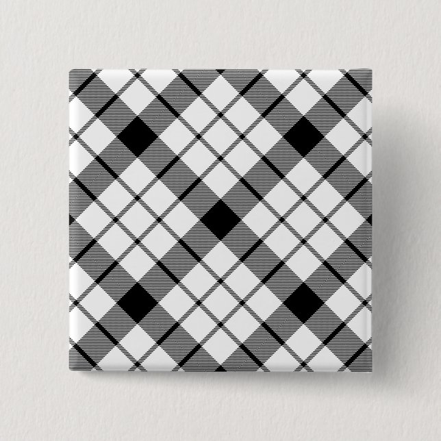 MacFarlane 2 Inch Square Button (Front)