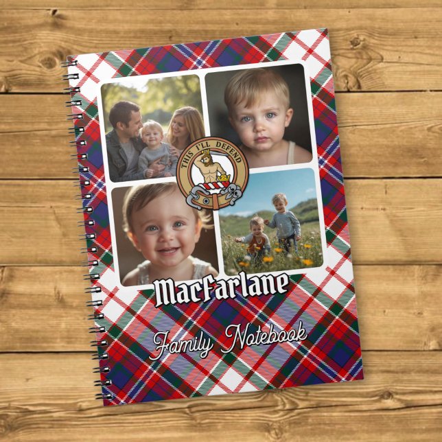 MacFarlane Family Photo Collage Notebook (Creator Uploaded)
