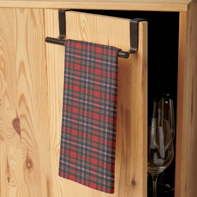 MacFarlane Modern Original Scottish Tartan Kitchen Towel (Thirds Fold)