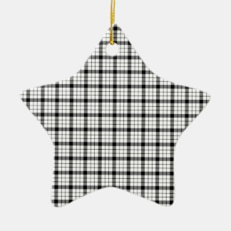 MacFarlane Tartan Ceramic Ornament