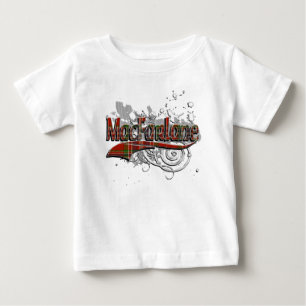 MacFarlane Tartan Grunge Baby T-Shirt