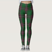 Black Watch Tartan Leggings Zazzle