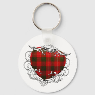 MacFie Tartan Heart Keychain