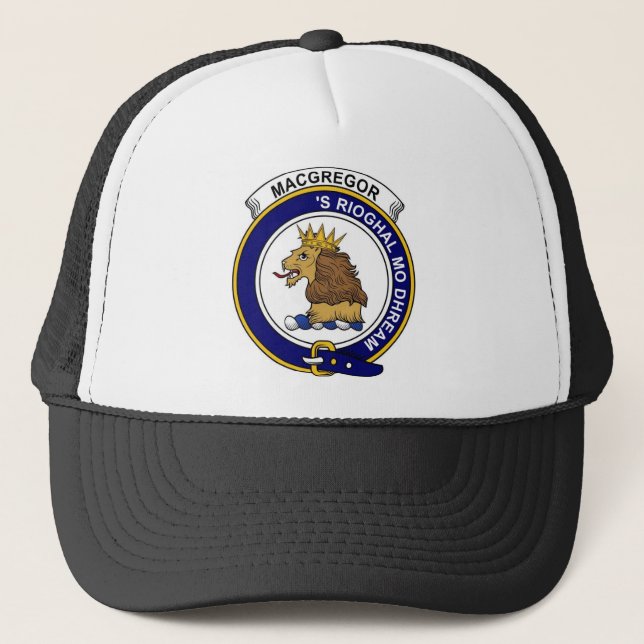 MacGregor Clan Badge Trucker Hat (Front)