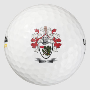 MacGregor Family Crest Coat of Arms Golf Balls