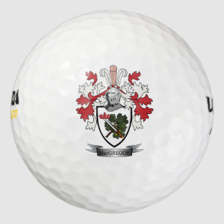 MacGregor Family Crest Coat of Arms Golf Balls
