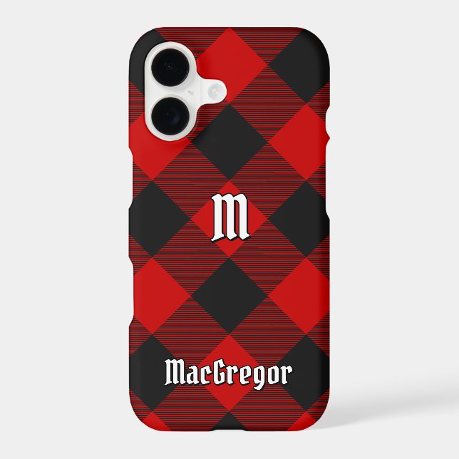 MacGregor Rob Roy Tartan Coque-coque iphone d'un m (Verso)