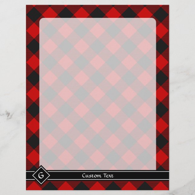 MacGregor Rob Roy Tartan Flyer (Front)