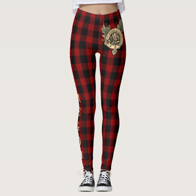 MacGregor Rob Roy Tartan Leggings (Front)