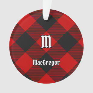 MacGregor Rob Roy Tartan Ornement