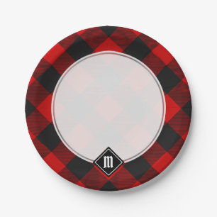 MacGregor Rob Roy Tartan Paper Plates