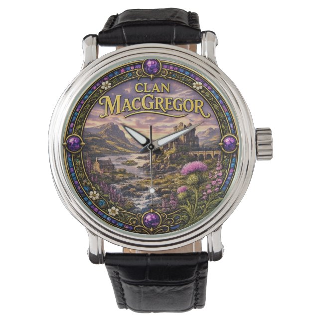MacGregor Scottish Clan Watch (Front)
