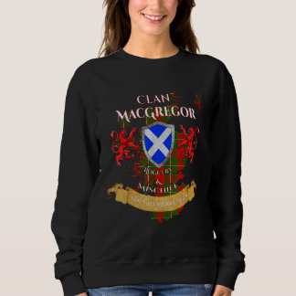 MacGregor Scottish Family Clan Middle Ages Mischie Sweatshirt