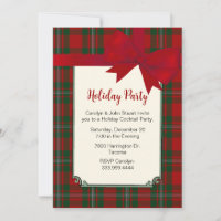 MacGregor Tartan Plaid Custom Christmas Party