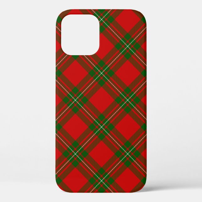 MacGregor tartan red green plaid Case-Mate iPhone Case (Back)