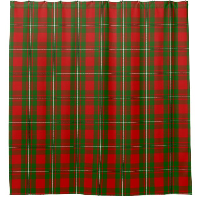 MacGregor Tartan Shower Curtain (Front)