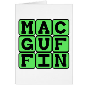 MacGuffin, Façon Littéraire