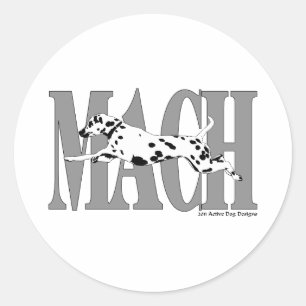 MACH Dal Classic Round Sticker