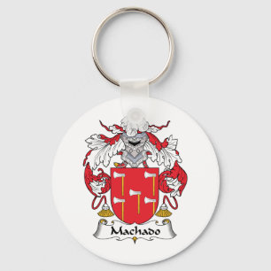 Machado Family Crest Keychain