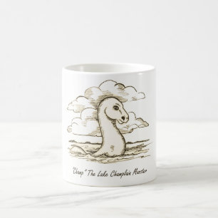 Mâchez la tasse de monstre de Champlain de lac