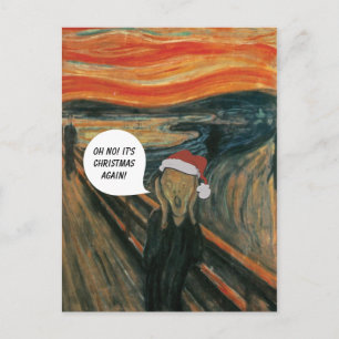Mâchez l'anti carte de Noël de cri perçant