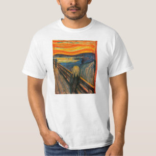 Mâchez le T-shirt de cri perçant