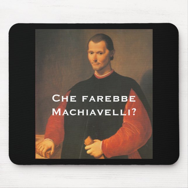 Machiavelli 4 mouse pad (Front)