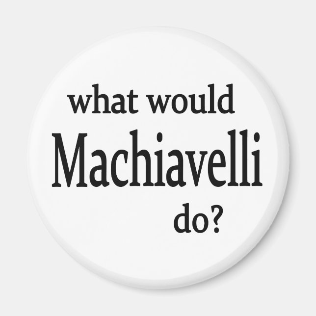 Machiavelli Magnet (Front)