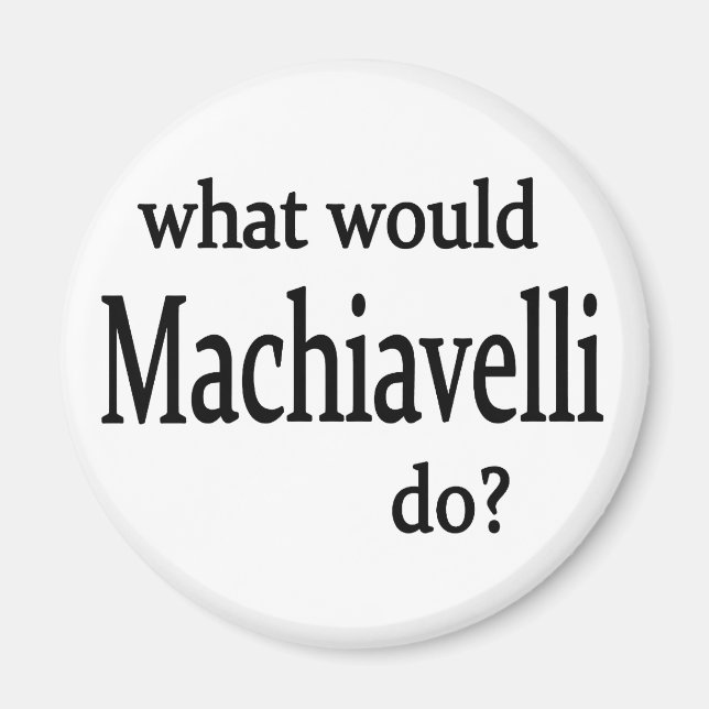 Machiavelli Magnet (Front)
