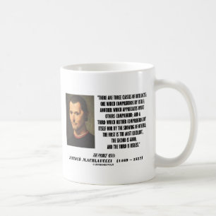 Machiavelli Three Classes Of Intellects Quote Coffee Mug