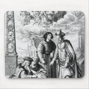 'Machina Coelestis' by Johannes Hevelius, Mouse Pad