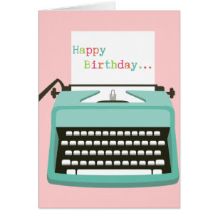 Machine à écrire avec la note