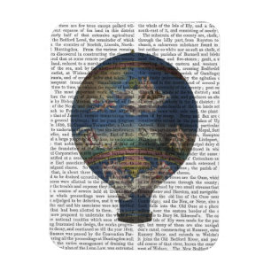 Machine Aerostatique Hot Air Balloon Magnet